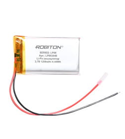 Аккумулятор 3.7В 1200мАч ROBITON LP803048 БЛ15750