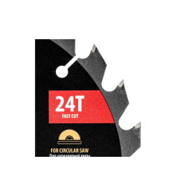 Диск пильный по дереву с гвоздями 190х24Tх30 мм Denzel 733957