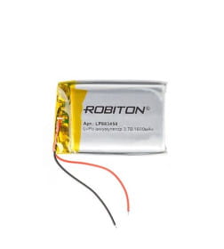 Аккумулятор 3.7В 1600мАч ROBITON LP883450 БЛ15753