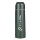 Термос 750 мл узкое горлышко (хаки) Relaxika 101