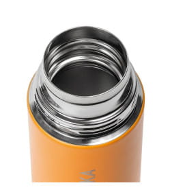 Термос 750 мл узкое горлышко (желтый) Relaxika 101