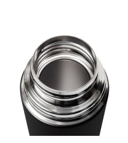 Термос 750 мл узкое горлышко (вороненая сталь) Relaxika 101