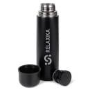 Термос 750 мл узкое горлышко (вороненая сталь) Relaxika 101