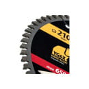 Диск пильный по ламинату 210х64Tх30 мм Denzel 733867 (733867) 