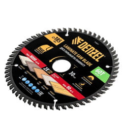 Диск пильный по ламинату 185х60Tх30 мм Denzel 733847