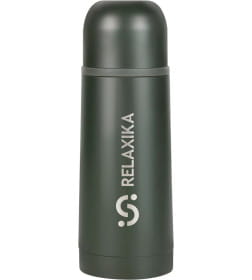 Термос 350 мл узкое горлышко (хаки) Relaxika 101