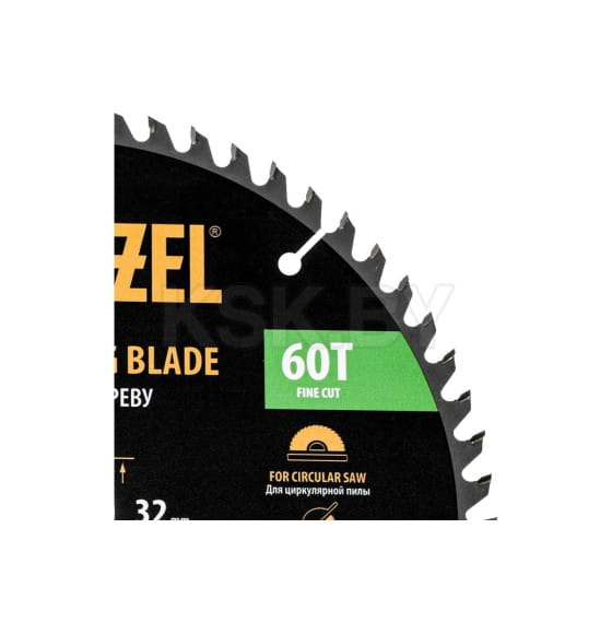 Диск пильный по дереву 250х60Tх32 мм Denzel 733617 (733617) 