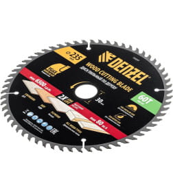 Диск пильный по дереву 235х60Tх30 мм Denzel 733557