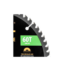 Диск пильный по дереву 216х60Tх20 мм Denzel 733527