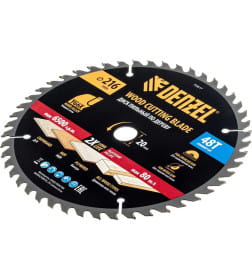 Диск пильный по дереву 216х48Tх20 мм Denzel 733517