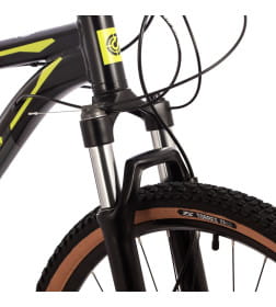 Велосипед STINGER 27.5" GRAPHITE PRO черный, алюминий, размер 16"