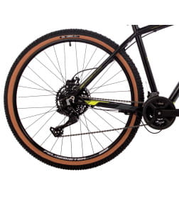 Велосипед STINGER 27.5" GRAPHITE PRO черный, алюминий, размер 16"