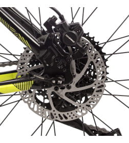 Велосипед STINGER 27.5" GRAPHITE PRO черный, алюминий, размер 16"