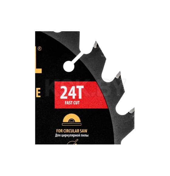 Диск пильный по дереву 185х24Tх20 мм Denzel 733307 (733307) 