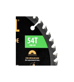 Диск пильный по дереву 180х54Tх20 мм Denzel 733297