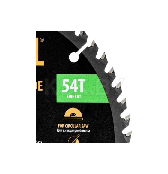 Диск пильный по дереву 180х54Tх20 мм Denzel 733297 (733297) 