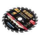 Диск пильный по дереву 165х24Tх20 мм тонкий Denzel 733267 (733267) 