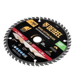 Диск пильный по дереву 160х48Tх20 мм Denzel 733227