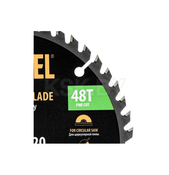 Диск пильный по дереву 160х48Tх20 мм Denzel 733227 (733227) 