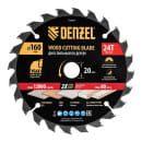 Диск пильный по дереву 160х24Tх20 мм Denzel 733047 (733047) 