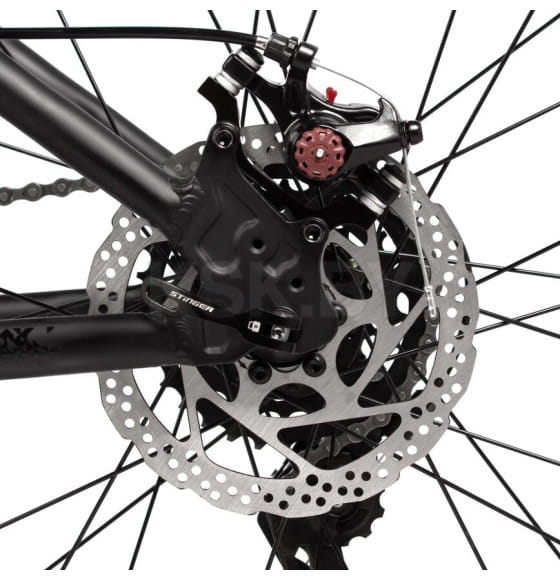 Велосипед STINGER 26" ELEMENT черный, алюминий, размер XS (173860 26AHD.ELEMENT.XSBK5) 