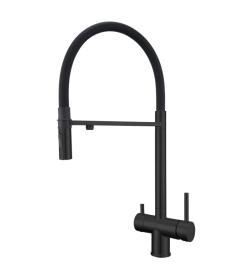 Смеситель для кухни под фильтрованную воду Gross Aqua Neosteel GA3188611SSMBB