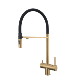 Смеситель для кухни под фильтрованную воду Gross Aqua Neosteel GA3188611SSMGB