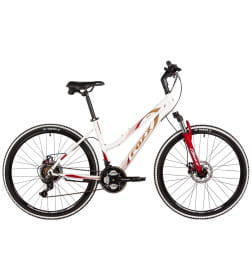 Велосипед FOXX 26" LATINA белый, сталь, размер 15"