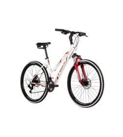 Велосипед FOXX 26" LATINA белый, сталь, размер 15"