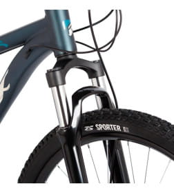 Велосипед FOXX 27.5" ATLANTIC синий, алюминий, размер 16