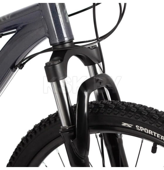 Велосипед FOXX 27.5" CAIMAN синий, сталь, размер 16 (174579 27SHD.CAIMAN.16BL5) 