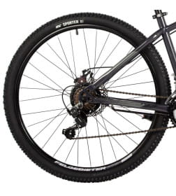 Велосипед FOXX 27.5" CAIMAN синий, сталь, размер 16