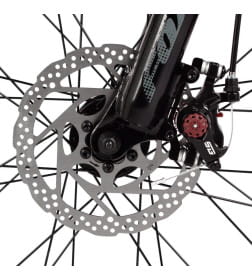 Велосипед FOXX 27.5" CAIMAN синий, сталь, размер 16