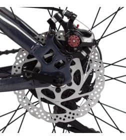 Велосипед FOXX 27.5" CAIMAN синий, сталь, размер 16