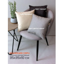 Подушка декоративная 35x35 см бежевый (комплект 2 шт.) MATEX CORFU 62-219 (62-219) 