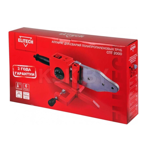 Сварочный аппарат для полипропиленовых труб Elitech СПТ 2000 (204462) 