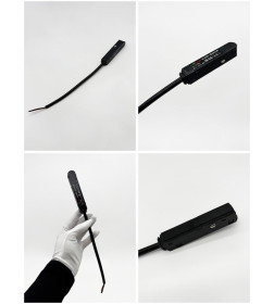 Коннектор для питания магнитных шинопроводов черный (31700) Tru Energy