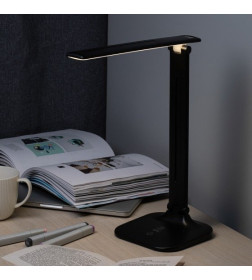 Светильник настольный Nled-510 8Вт черный ЭРА