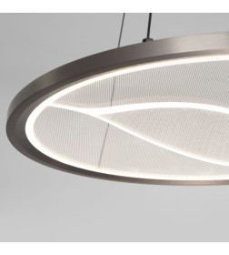 Подвесной светодиодный светильник 40026/1 LED серый Eurosvet