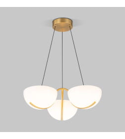 Подвесной светодиодный светильник 50083/3 LED золото Eurosvet