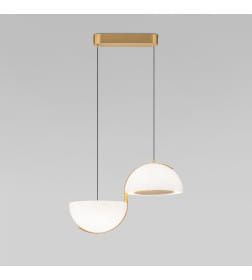 Подвесной светодиодный светильник 50083/2 LED золото Eurosvet