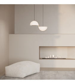 Подвесной светодиодный светильник 50083/2 LED золото Eurosvet