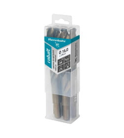 Сверло по металлу 16,0х178 мм (трехгранный хвостовик12,0 мм) HSS-Co Р6М5К5 (упак. 5 шт.) RENNBOHR COBALT PROM 671160