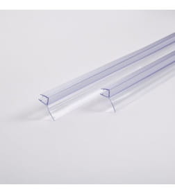 Уплотнители для душевой кабины IDDIS Ц-образные, ПВХ, стекло 5-6 мм, 2 шт, ID, 965S6003DZ