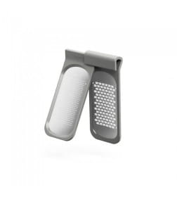 Терка кухонная двойная (крупная и ленточная) 3950650 Leo BergHOFF