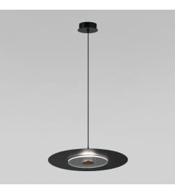 Подвесной светодиодный светильник в стиле лофт 40030/1 LED / черный Eurosvet