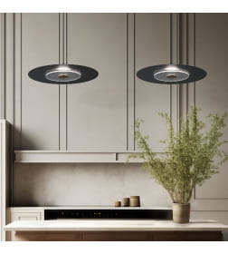 Подвесной светодиодный светильник в стиле лофт 40030/1 LED / черный Eurosvet