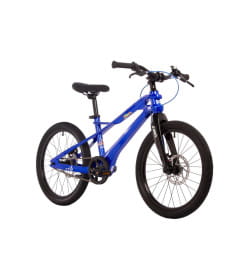 Велосипед NOVATRACK 20" LYNX. Магнезиевая рама, синий, защ.цепи, диск.тормоз, подножка, заднее крыло