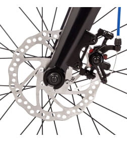 Велосипед NOVATRACK 20" LYNX. Магнезиевая рама, синий, защ.цепи, диск.тормоз, подножка, заднее крыло