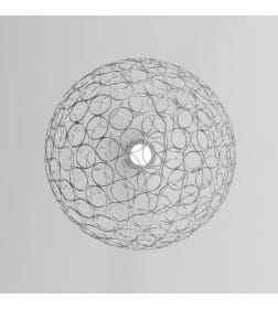 Подвесной светодиодный светильник с металлическим плафоном 90353/1 хром Eurosvet